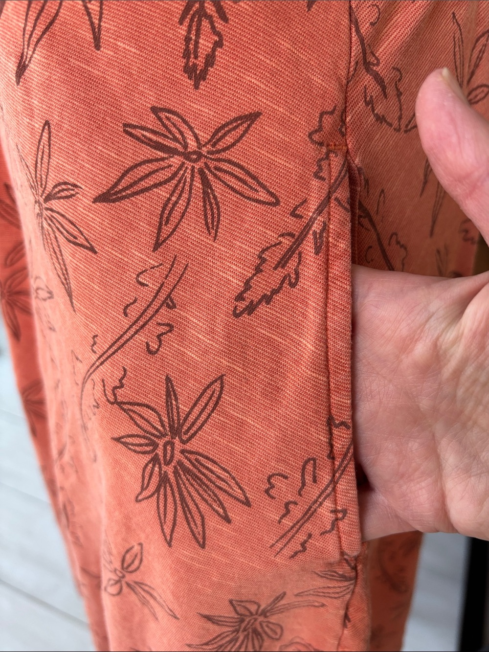 Toad & Co Rosemarie Dress Burnt Orange M - Picture 3 of 7